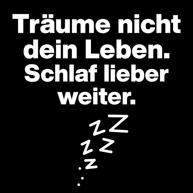 SCHLAFEN IST BESTE TRAINER!​ SCHLAF FUNSHIRT