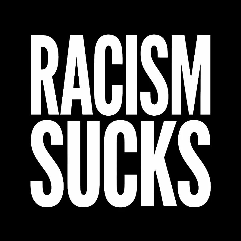 Racism Sucks - Cool Pride Logo