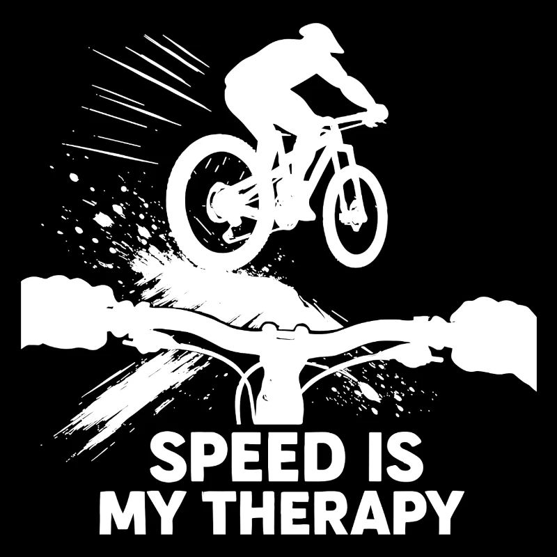 Downhill MTB POV Speed Therapy Gift