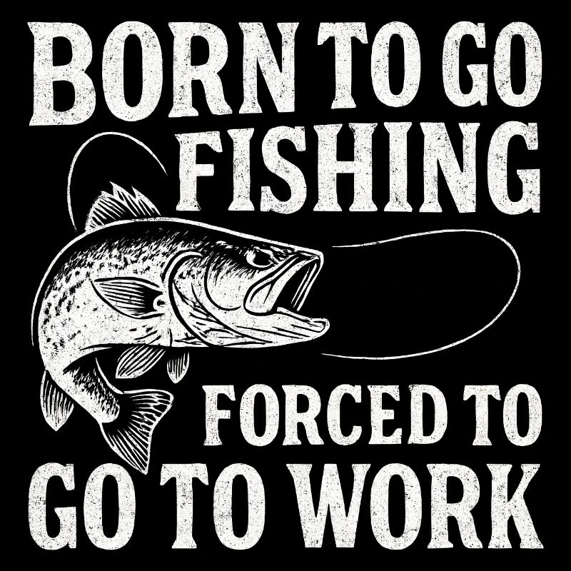 Né pour aller pêcher, forcé de travailler Pêcheur