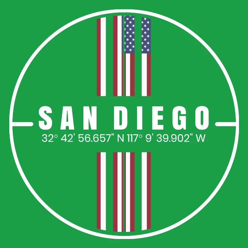 San Diego Coordinates