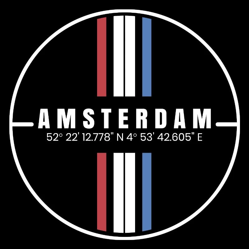 Coordonnées d’Amsterdam