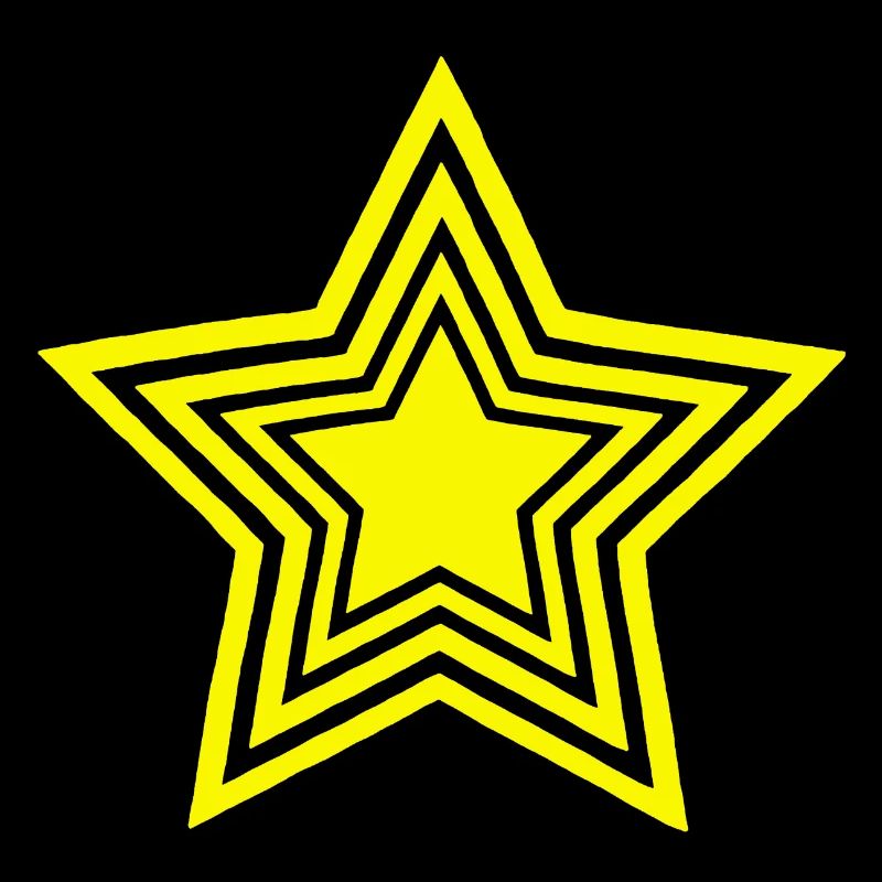 Infinite Yellow Star