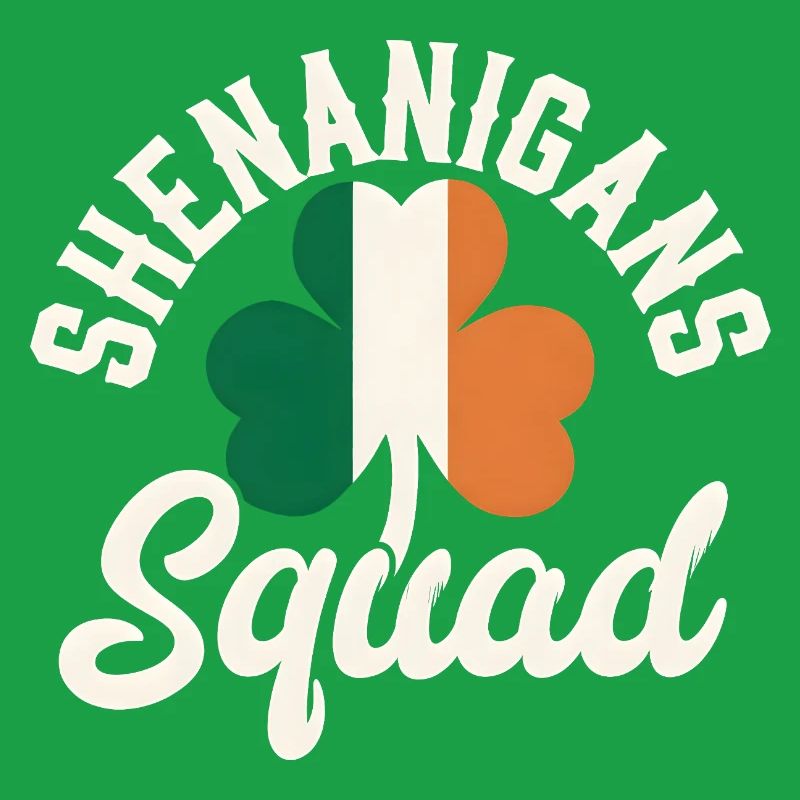 Conception du trèfle de l’équipe irlandaise