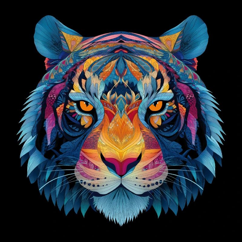 Tiger Kopf