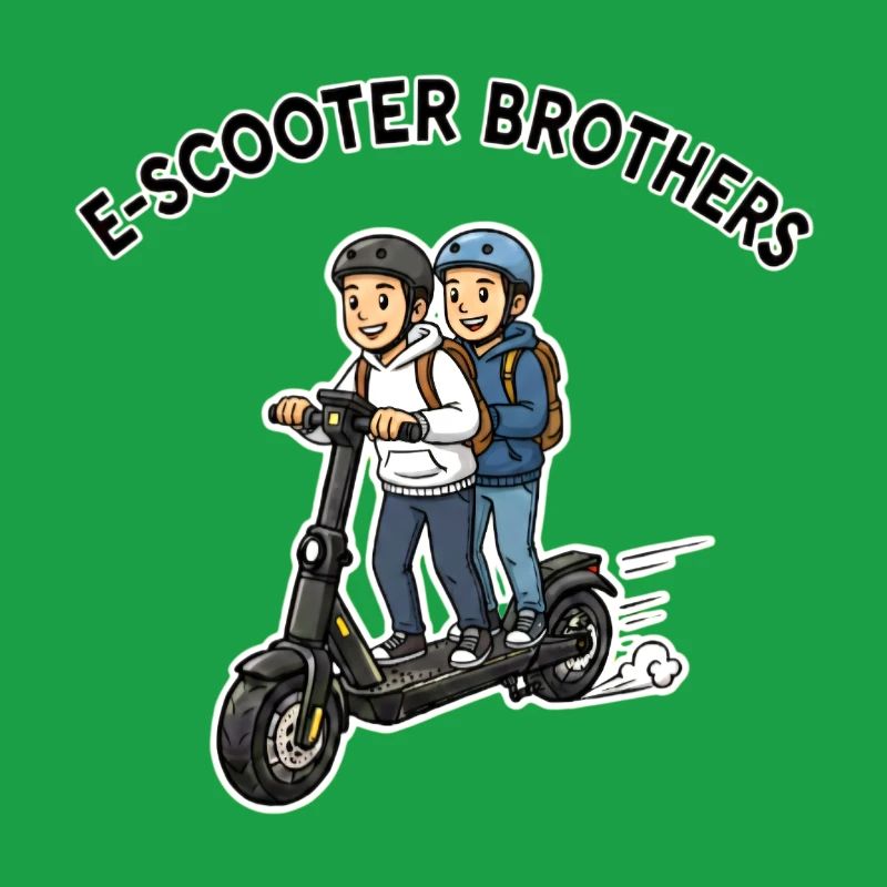 Duo des frères E-Scooter