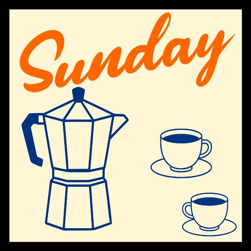 Couple du café du dimanche