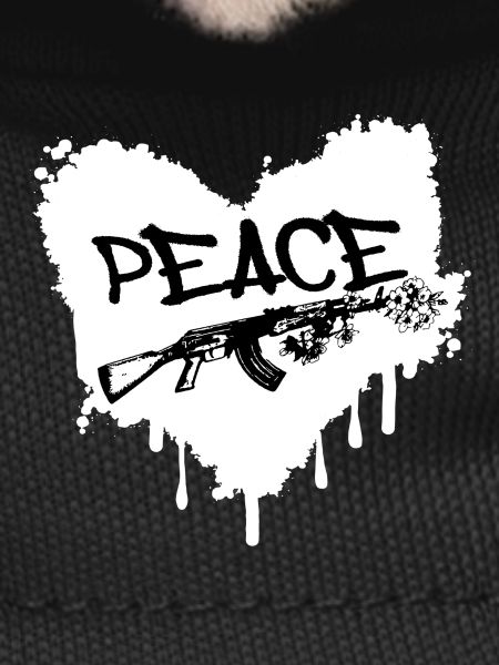 Peace Gun Blossoms Graffiti