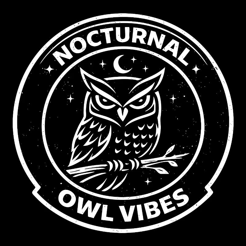 Nocturnal Owl Vibes – Nacht Eule