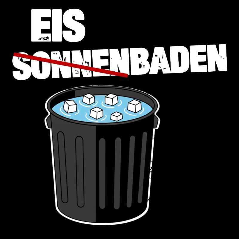 Eis statt Sonnenbaden