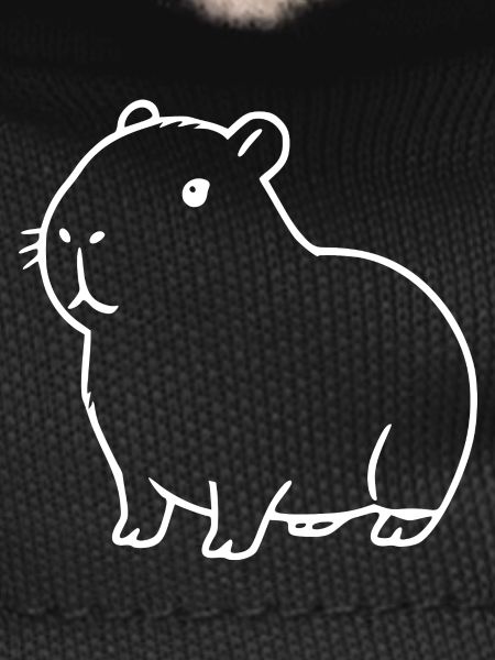 Capybara capybara white