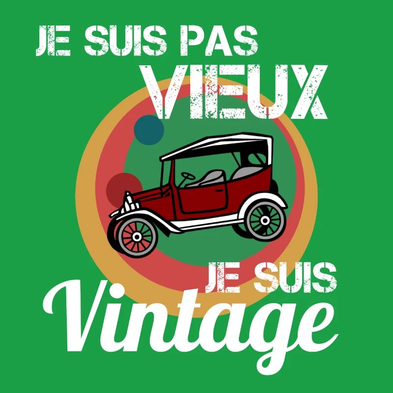 Ich bin kein altes Oldtimer-Auto