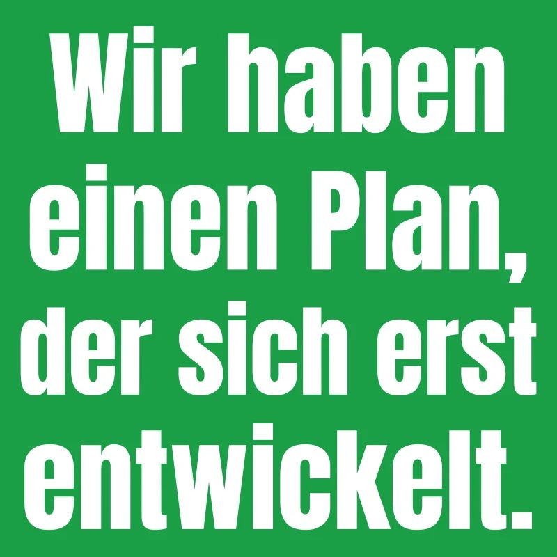 We have a plan that is only developing