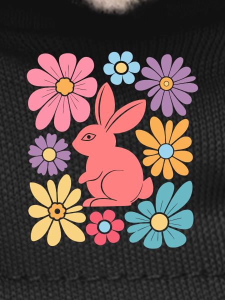 Happy Easter Bunny Boho