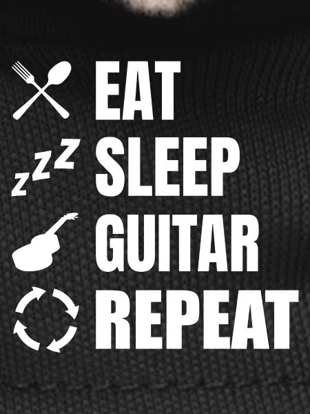 Eat Sleep Guitar Repeat