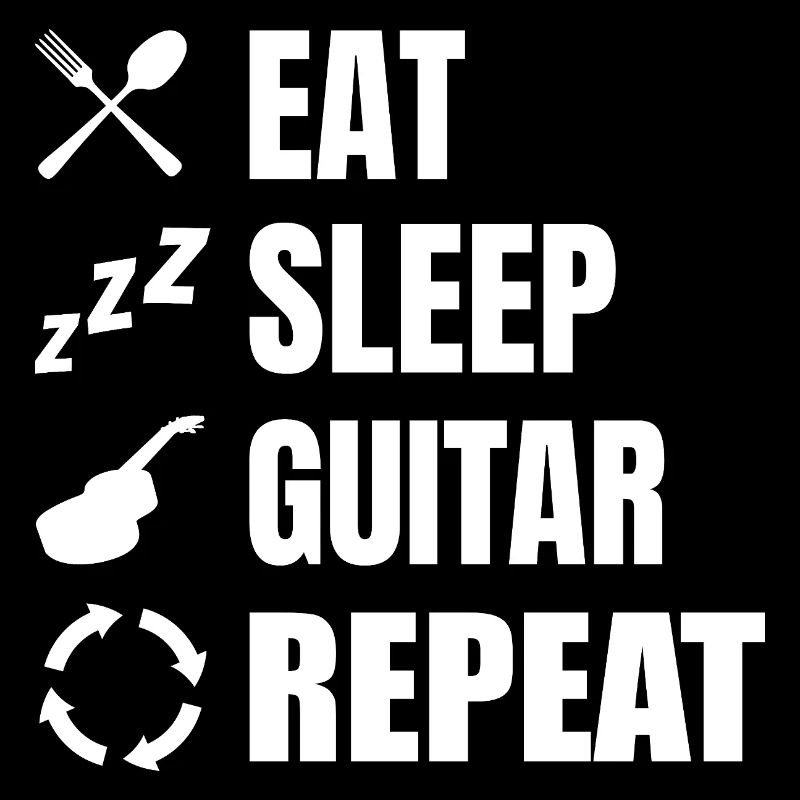 Eat Sleep Guitar Repeat