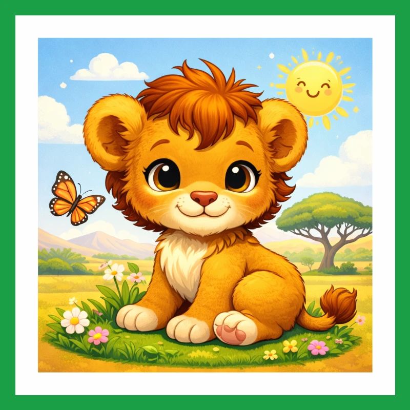 Sunny der kleine Löwe