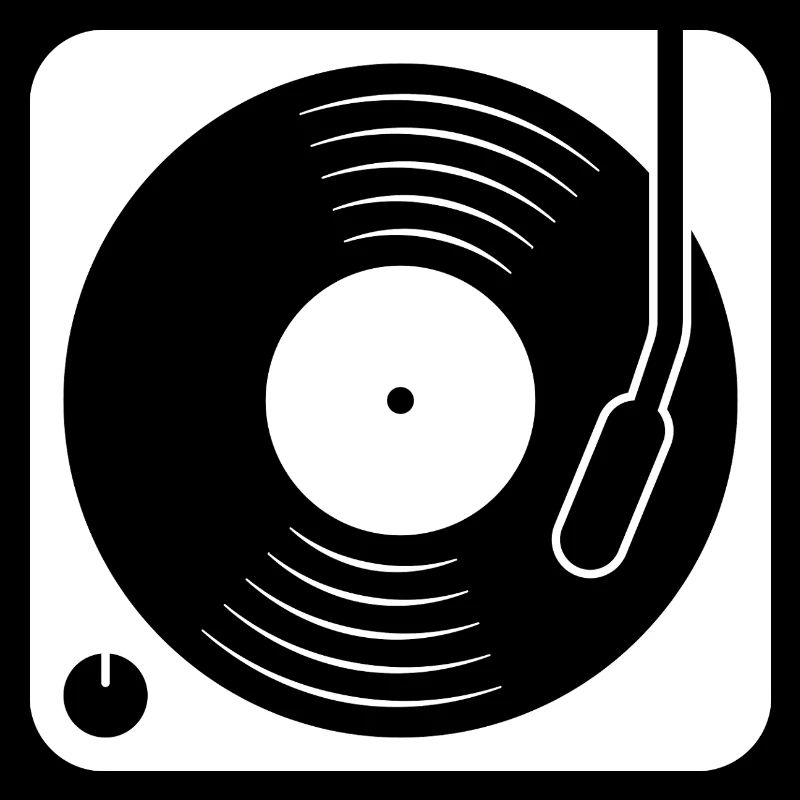 Platine vinyle avec album vinyle