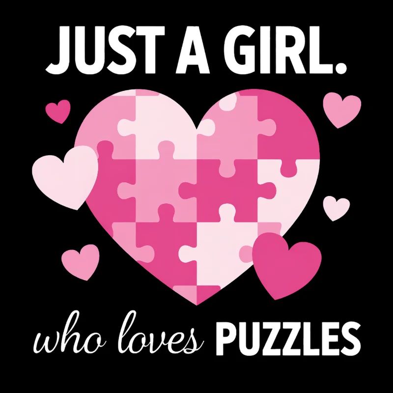 Just a girl, das Puzzles liebt