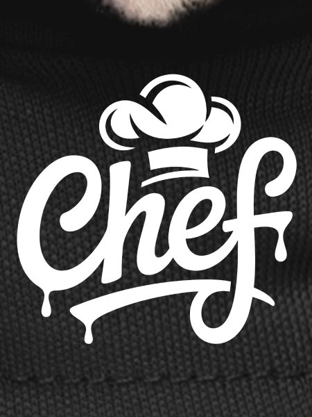 Chef logo lettering