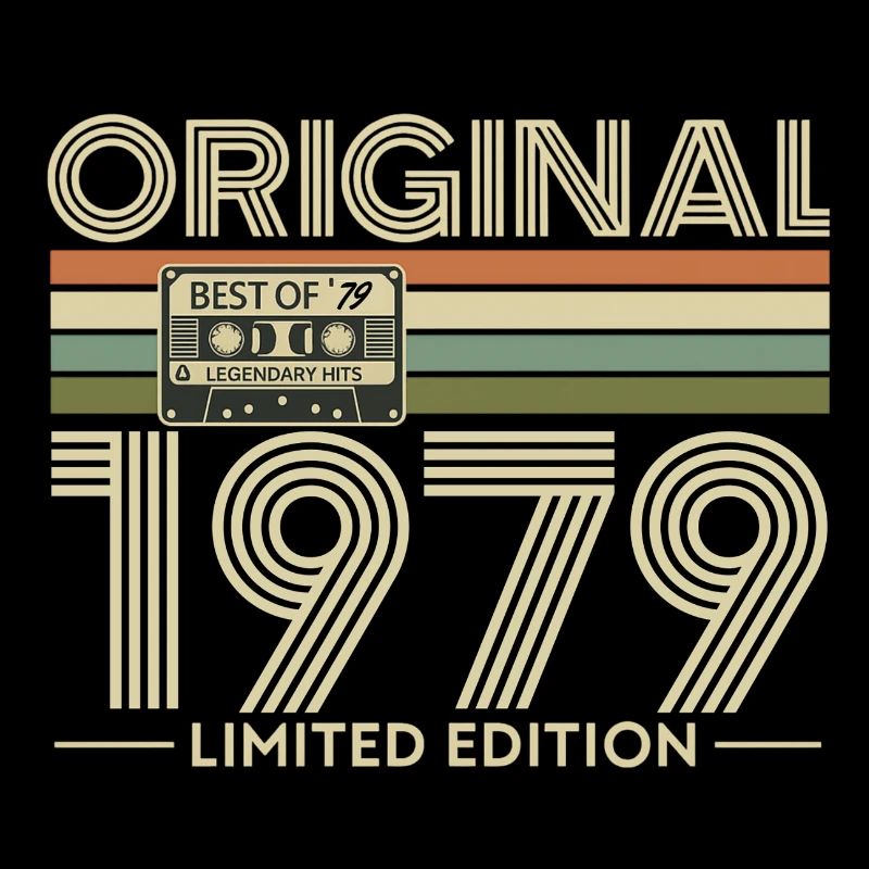 Original 1979 Édition Limitée Rétro