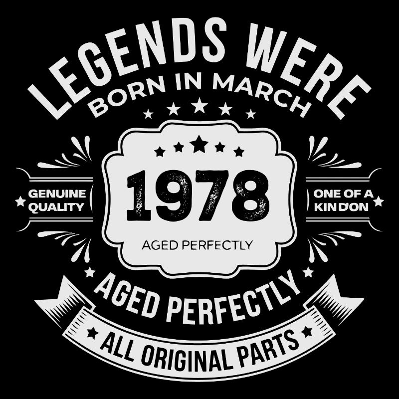 März 1978 Geburtstag 1978 Legends Mars