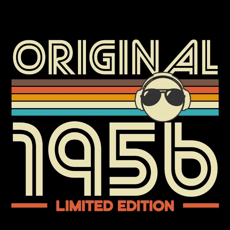 Originale Retro-Streifen von 1956