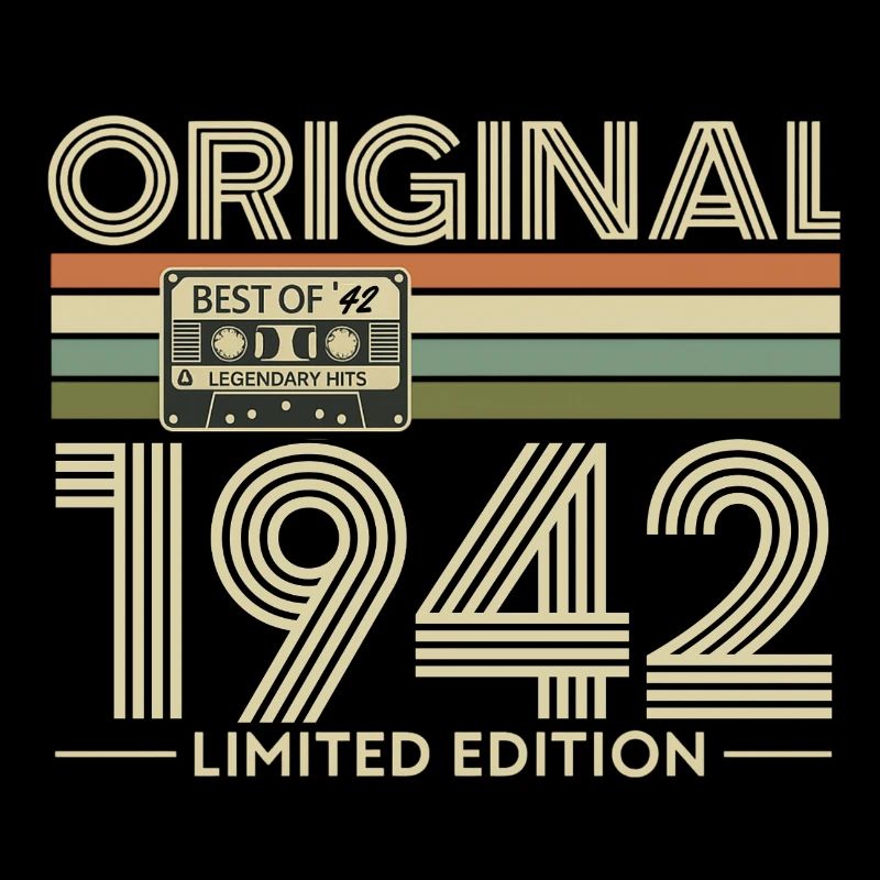 Original 1942 Édition Limitée Retro