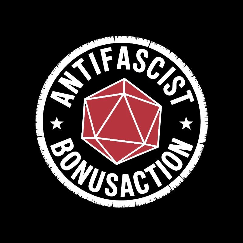 Antifascist Bonus Action - D’N’D Antifa Tee