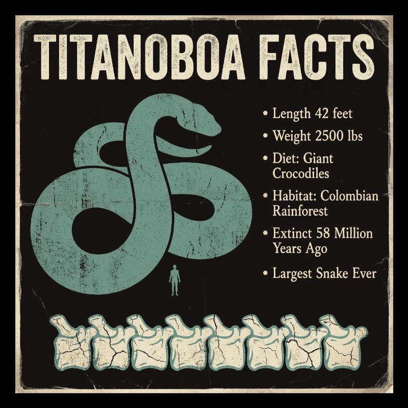 Titanoboa Facts Biggest Snake Ever