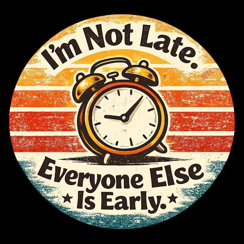 Punctuality Alarm Clock Retro