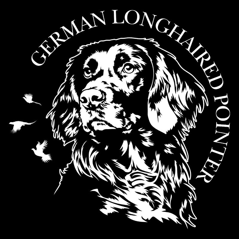 Chiens de chasse à poil long à poil long Pointers allemands Chiens Wilsigns