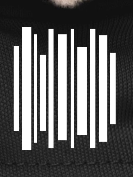 Minimal Stripes Barcode Mosaic