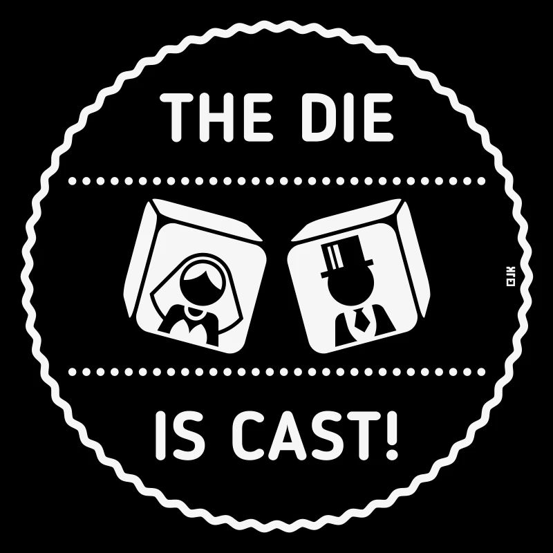 The Die Is Cast! (Stag Party Game Over Patch / W)