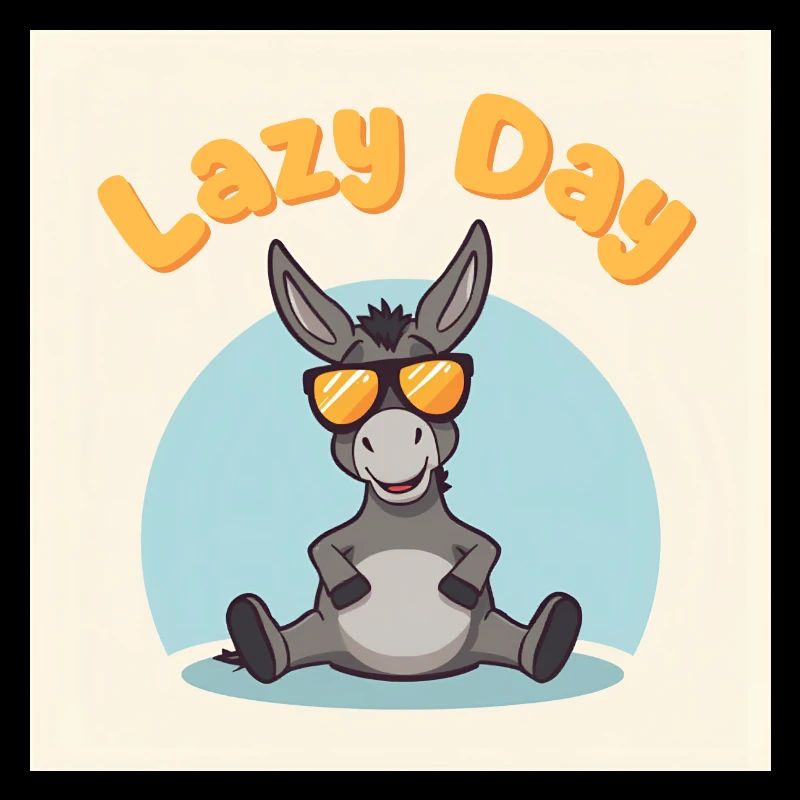 Sloth Day - Donkey Relax