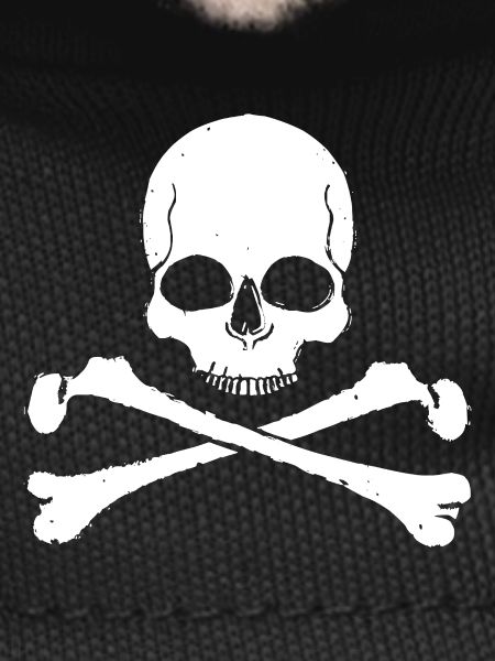 Skull Cross Pattern Skull