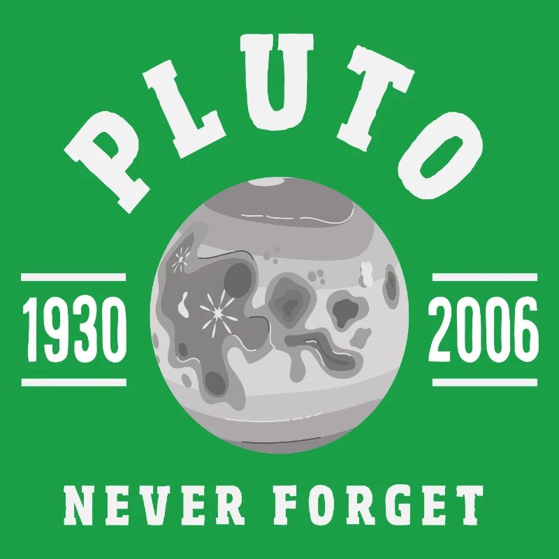 Pluto Never Forget 1930 2006 Planet