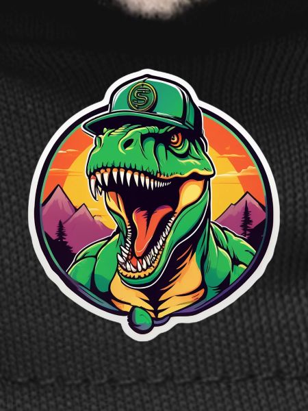 T-Rex Retro Sunset Cap