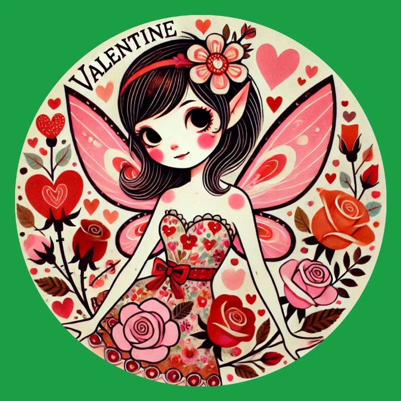 Fée de la Saint-Valentin Fleur