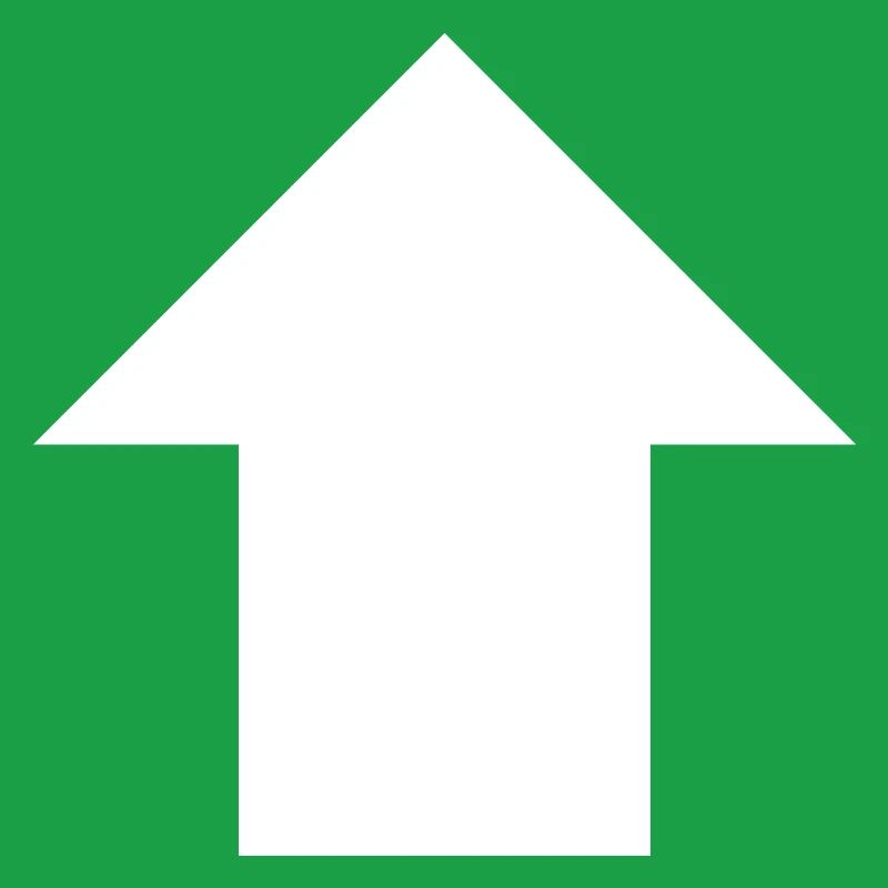 Panneau flèche vers le haut