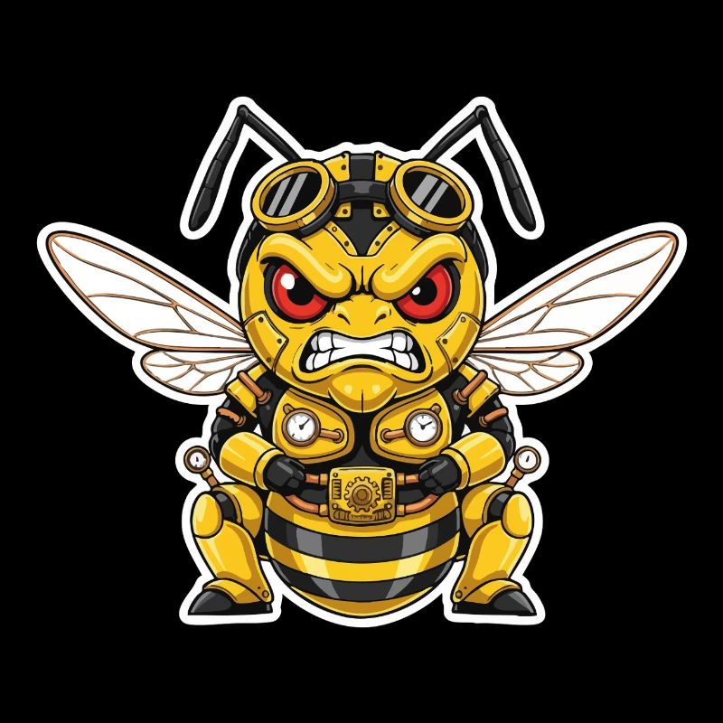 Frelon Steampunk Guerrier Pression et Vapeur
