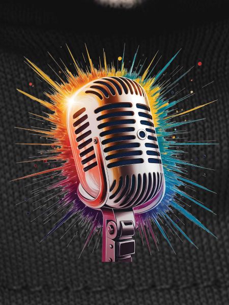 Microphone Art Print