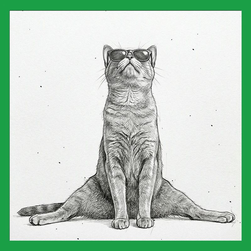 Séparations de yoga pour chats cool