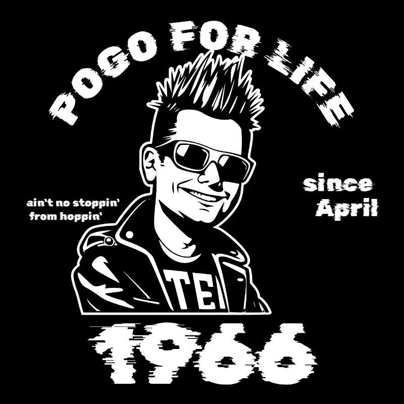60th Birthday Pogo for life since 04/1966