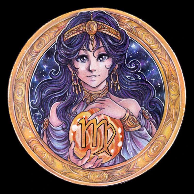 Zodiac Sign Sternzeichen Jungfrau Virgo Geschenk