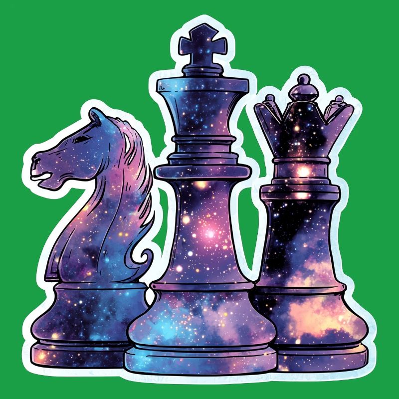 Pièces d’échecs dans l’espace – Galaxy Nebe