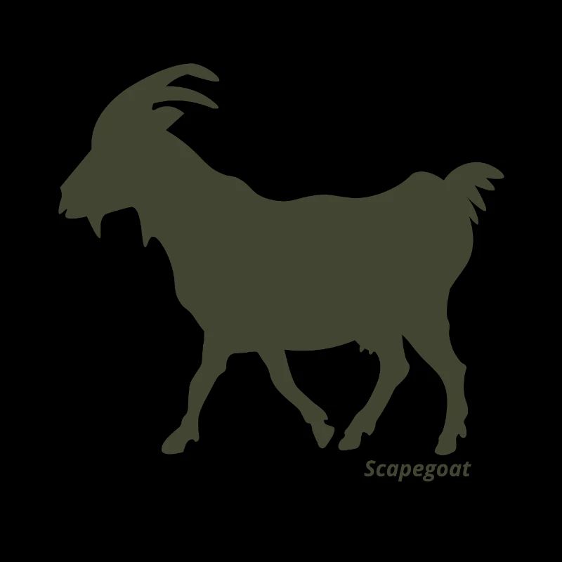 Scapegoat goat olive