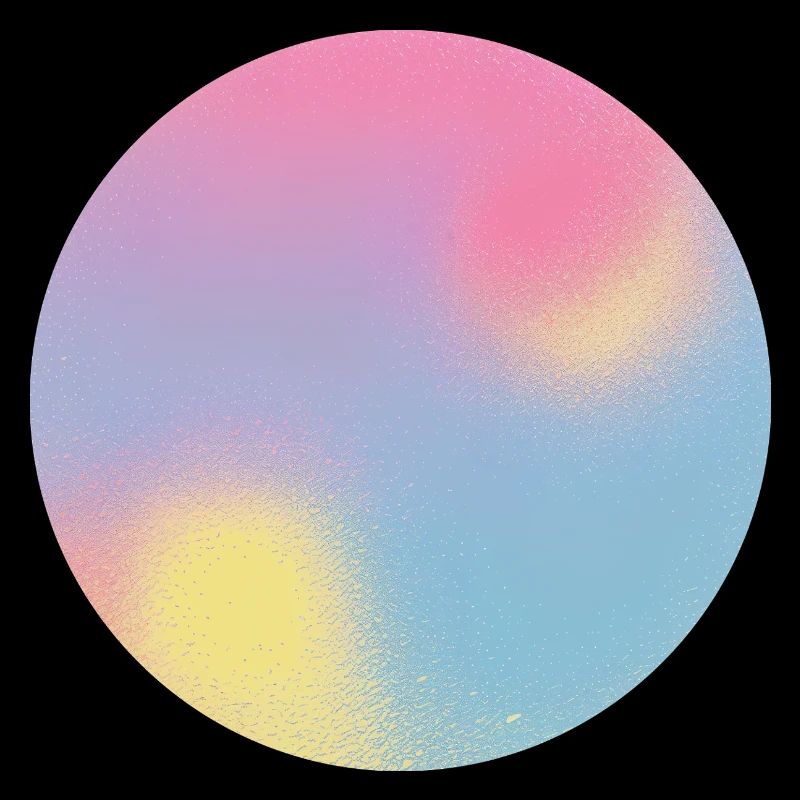 Aura-Check-Pastellgradientensphäre