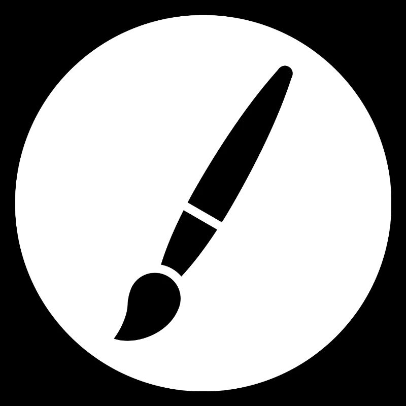 Pinsel, Malerei, Kunst Symbol