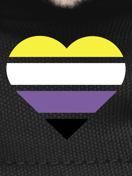 Pride Flag Heart · Nonbinary